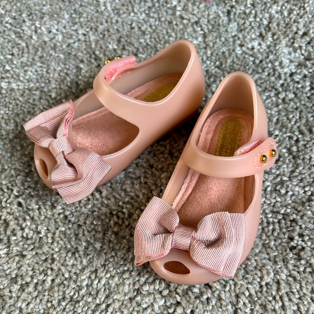 🎀 Mini Melissa 🎀 Baby Mary Janes sz 5